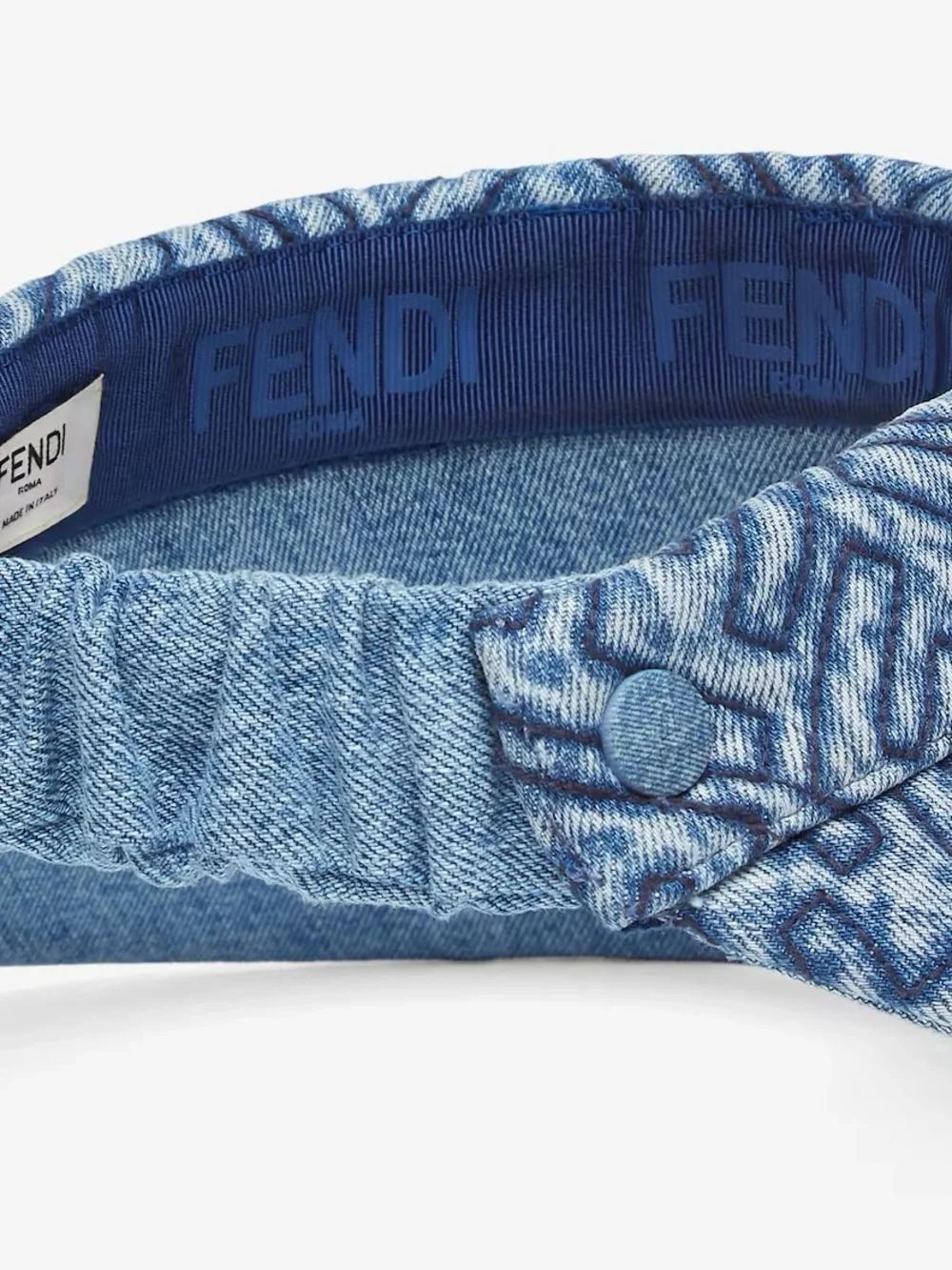 FENDI Denim FF Visor